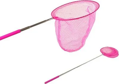 Obrázok produktu pre Sieťka na motýle teleskopická ružová 85cm