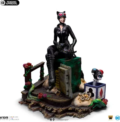 Immagine prodotto di Figurka Deluxe Catwoman 1/10 - Gotham City Sirens od Iron Studios 21 cm