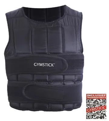 Produktbild von Gymstick Gewichtsweste verstellbar 1-20 kg mit Online-Trainingsvideos