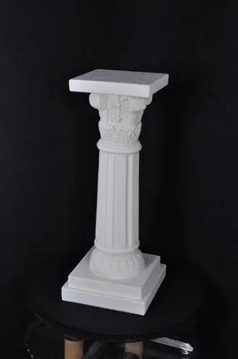 Produktbild von Medusa Säule Römische Säulen Marmor Skulptur Figur Deko Dekoration Ständer 1008
