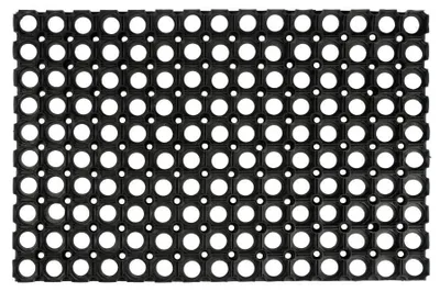 Produktbild von Gummifußmatte für draußen schwarz Bruno 40x60cm