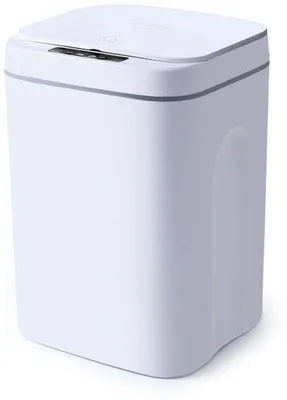 Productafbeelding van Automatische Afvalemmer - 16 Liter - Wit