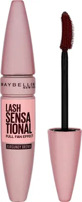 Obrázok produktu pre Maybelline Lash Sensational Full Fan Effect Tusz 06 Burgundy Brown, 9.5ml - On linky pre pln a ventiltory efekty s odtieom burgundskho hnedho pre vae dokonal riasy.
