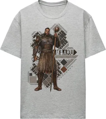 Produktbild von Black Panther: Wakanda Forever - T-Shirt für Damen, meliert TV25788 (L) (Athletisch)