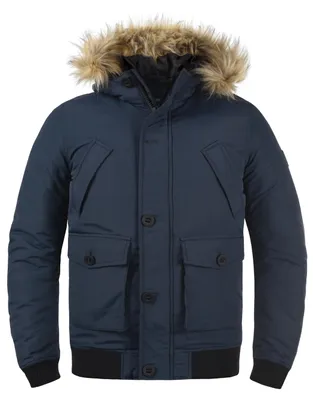 Produktbild von SOLID SDFrio Herren Winterjacke Herrenjacke Jacke mit Kunstfell-Kapuze