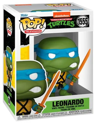 Produktbild von Teenage Mutant Ninja Turtles Leonardo Actionfigur, 15 cm