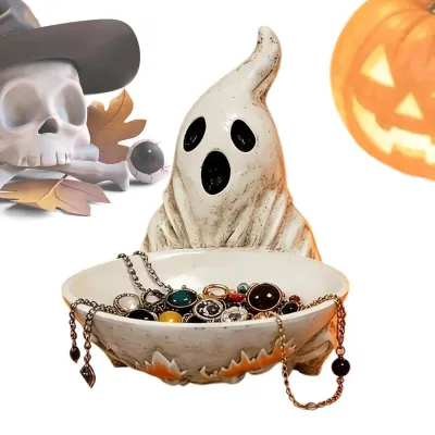 Obrázok produktu pre Elzusha – Miska na sladkosti na Halloween v strašidelnom tvare, ideálna na oslavy