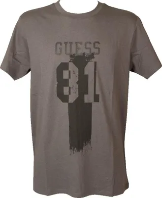 Produktbild von GUESS Kurzarm-Rundhals-T-Shirt für Herren mit Aufdruck aus reiner Baumwolle Artikel X3BI07KAK90, US XL - MEX/ES EG - UK 42 - EUR 52 - IT XL -CAN TG, Cotone 100%
