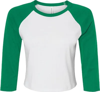 Produktbild von Bella Women´s Micro Rib 3/4 Raglan Baby Tee