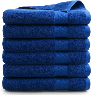 Obrázok produktu pre Osuška 70 x 140 cm, 100% bavlna, 500 g/m², modrá, pre kúpeľňu