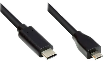 Produktbild von Good Connections USB 2.0 an USB-C CU 2m schwarz