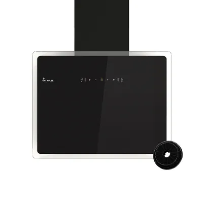Produktbild von KKT KOLBE Dunstabzugshaube 60cm Umluft Abluft | Wandhauben | Schwarz | Glas | SensorTouch Bedienung | Gestensteuerung | Wandmontage | LED Licht | PENTA6015S