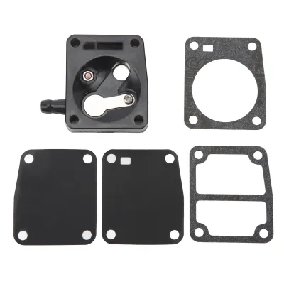 Image de Kit de réparation pour pompe à carburant 6G1-24412, kit de joints de carburateur fiable pour moteurs hors-bord à 2 temps de 6, 8, 9,9 et 15 ch