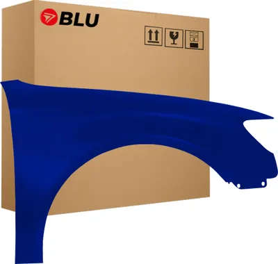 Image de BLU Aile Compatible avec Audi A3 8V III-generation hatchback sportback LX5Q Droite Blue ScubaBlau | 2012-2020 | Avant | Peint| Prêt à Monter | Acier