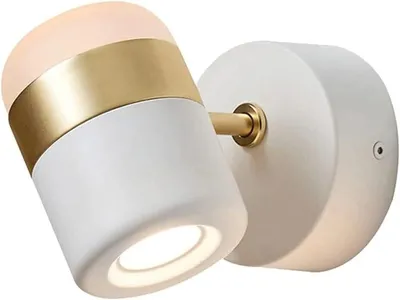 Image de Lampe murale pivotante pour table de nuit ou bureau