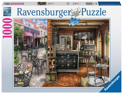 Produktbild von RAVENSBURGER Puzzle 1000el Charming Cafe 168057 Ravensburger