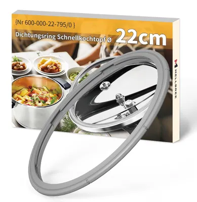 Dichtring 22 cm für Fissler Schnellkochtöpfe ab 2010