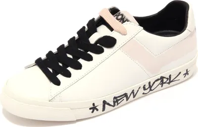 Immagine prodotto di 1808AC sneaker donna PONY TOP STAR off white/pink scarpa donna