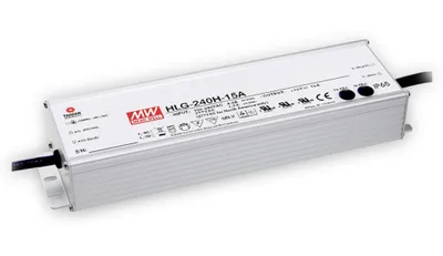 Produktbild von MEAN WELL HLG-240H-36A, 240 W, IP65, IP67, 62000 h, -40 - 90 °C, 90 - 305 V, 6,7 A