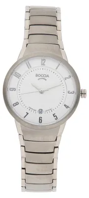Produktbild von Boccia Uhr - Damenuhr Reintitan mit Saphirglas - 3158-01