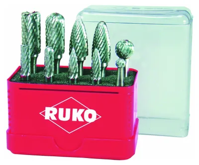 Immagine prodotto di RUKO 116002 Burr Carbide metal Shank diameter 6 mm 10-piece