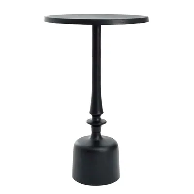 Produktbild von PTMD Beistelltisch Resha - 40x40x62 cm - Aluminium - Schwarz