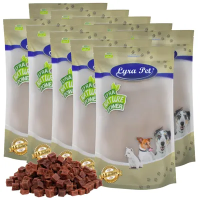 Produktbild von 10 kg Lyra Pet® Rindfleischwürfel