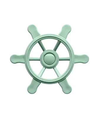 Image de Barre à roue pour aire de jeux – jouet créatif pour enfants – diamètre 34 cm – couleur vert pastel
