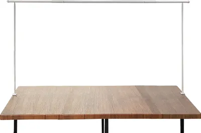 Obrázek produktu pro 3.08 Rám stolu v bílé barvě - rozkládací až do 250 cm - výška upnutí stolu 90 cm