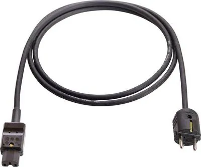 Immagine prodotto di as-Schwabe 70873 as-Schwabe Schutzkontakt/Geräte C13 Netzkabel Warmgeräte 2,0 m schwarz