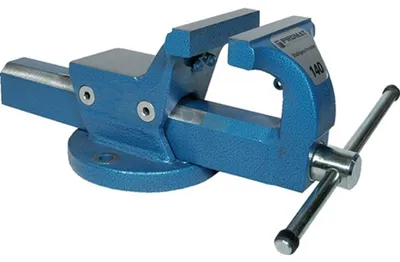 Produktbild von Parallelschraubstock Backenbreite 140 mm Spannweite 200 mm geschmiedet Spanntiefe 96 mm