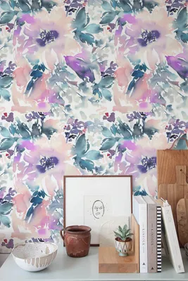 Produktbild von Coloray Fototapete 152x104 cm Latextapete Magicstick - Gartenblumenblätter