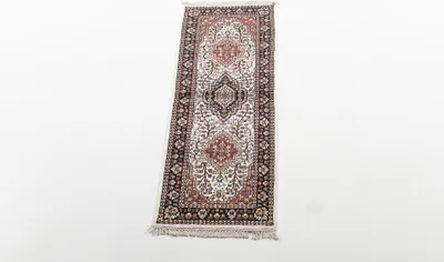 Immagine prodotto di 185x60 CM Tappeto Carpet Tapis Teppich Alfombra Rug Kashmir (Hand Made)