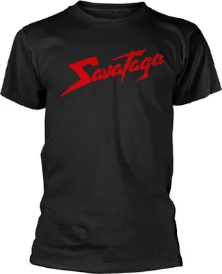 Image de Savatage - T-shirt homme/femme unie PH1352 (L) (Noir/Rouge)