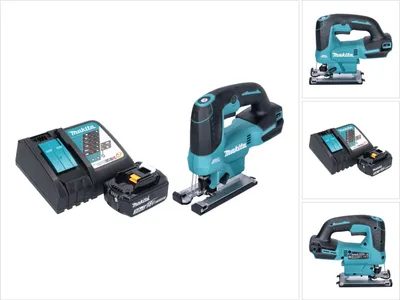Image de Makita DJV 184 RF1 Scie sauteuse sans fil 18V Brushless + 1x Batterie 3,0Ah + Chargeur