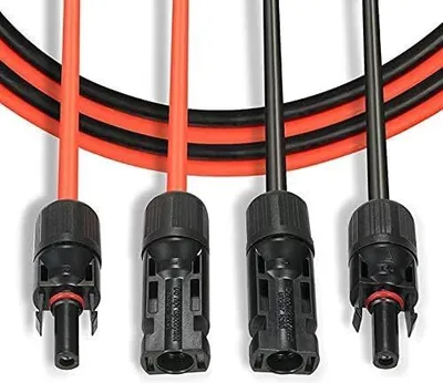 Produktbild von Solárny kábel MC4 2 m predlžovací kábel solárny modul 6 mm² pripojovací kábel PV kábel