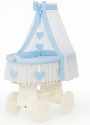 Imagen del producto de Cesta para bebés – cuna infantil hecha a mano – un lugar seguro y cómodo para dormir