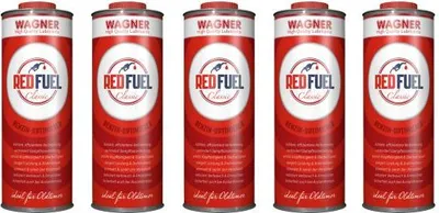 Zdjęcie produktu dla kup 5x Wagner Red Fuel Classic 1L - optymalizator benzyny do klasycznych samochodów, youngtimerów i silników wysokoprężnych