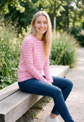 Produktbild von salzhaut Damen Longsleeve DACKLÜNKEN S, KI-generiertes Bild