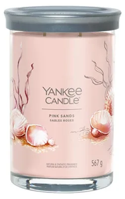 Produktbild von Yankee Candle Pink Sands, Zylinder, Pink, Zitrus, Blumig, Vanille, 100 h, 1 Stück(e)