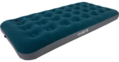 Produktbild von Avenli Luftmatratze Camping CloudCoil grün mit eingebauter Fußpumpe 191x99x22cm