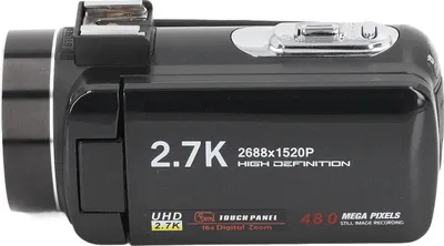 Produktbild von 3-Zoll-IPS-Farb-Touchscreen-Digitalkamera, Anti-Shake-Zoom, HD-Fernbedienung, 30 MP-Video für Außenaufnahmen
