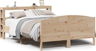 Produktbild von vidaXL Massivholzbett ohne Matratze 120x200 cm Kiefernholz