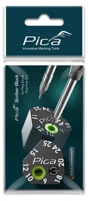 Produktbild von Pica Scriber Block Anzeichenhilfe 9 - 25 mm für Tieflochmarker Dry und Fine Dry