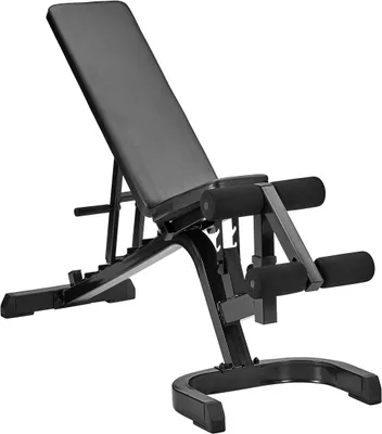 Image de Banc d'haltères, réglable en plusieurs positions - Capacité de charge : 300 kg - Dimensions : 172 x 60 x 55 cm - Acier allié