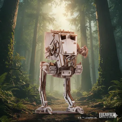 Produktbild von UGEARS 3D-Puzzle Star Wars: AT-ST Walker 370 dlks