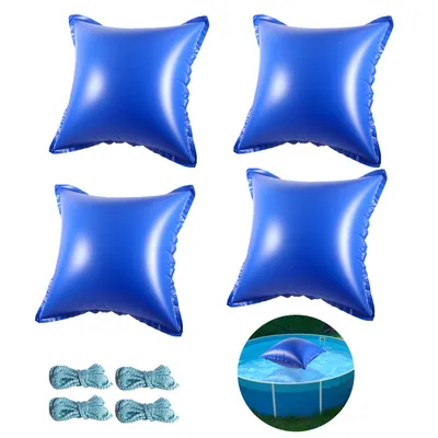 Produktbild von Aopunly 4pcs Poolkissen 122 x 122 x 60 cm Pool Winter Luftkissen, Pool Luftkissen, Polster, Winterkissen für Abdeckplanen Poolabdeckung Winter Überwinterung