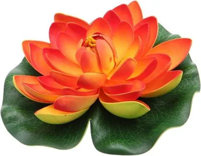 Produktbild von Famanu Schwimmende Kunstblume Lotus - Dekoration für Garten und Teich