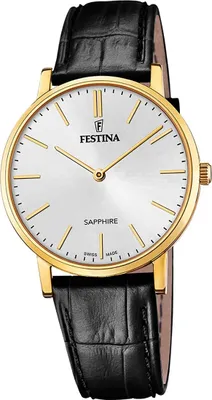 Produktbild von Festina Herren Uhr Swiss Lederarmband schwarz D2UF20016/1