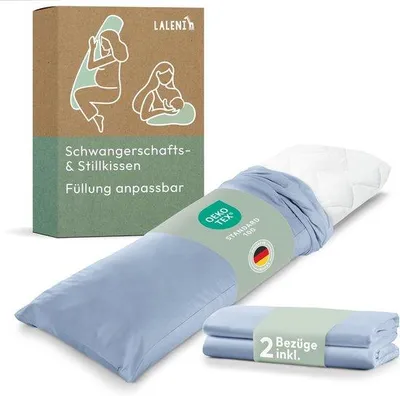 Produktbild von Famanu Schwangerschaftskissen 40x145 cm mit 2 Bezügen -